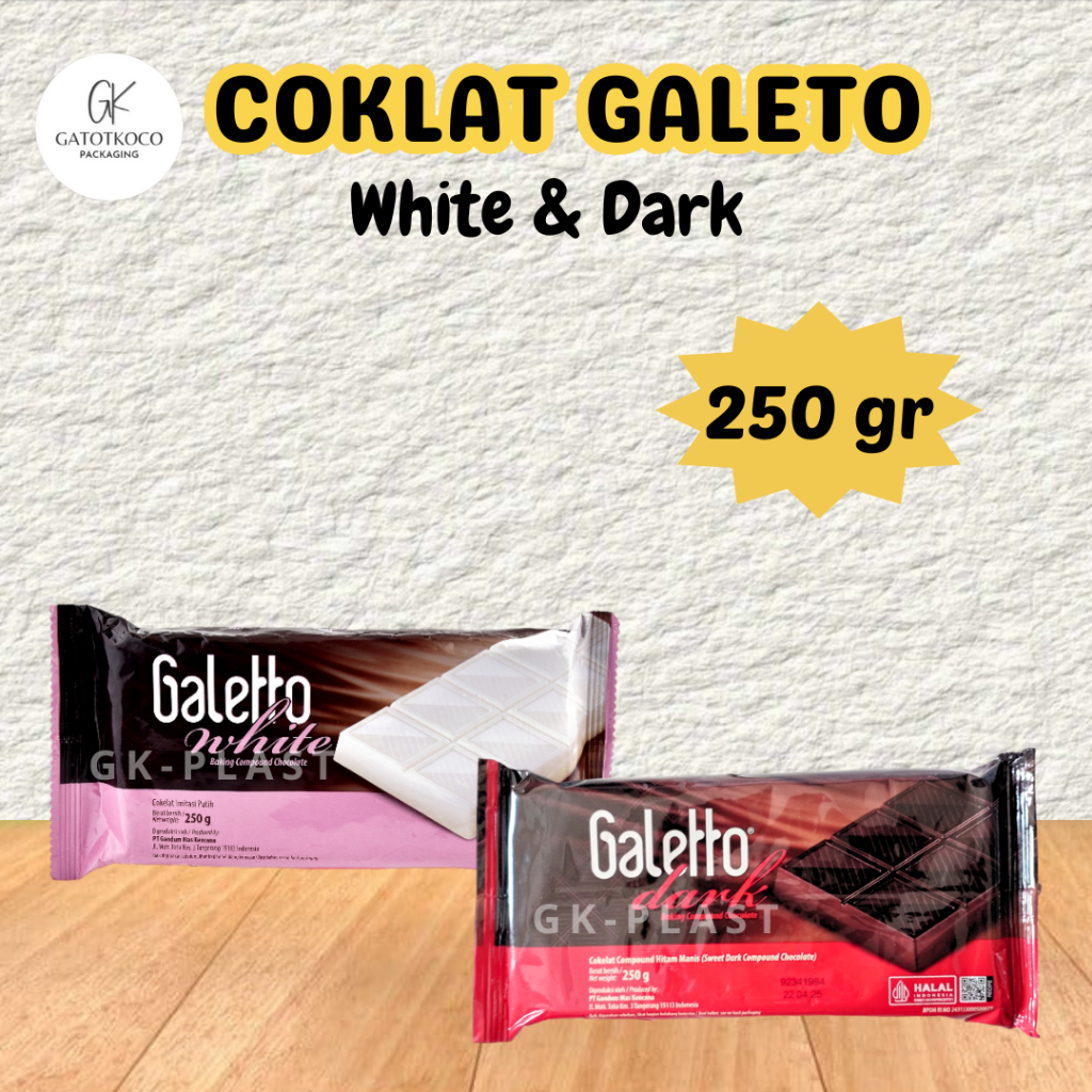 

Coklat Galeto (250g) /Coklat Batang/Coklat Kue