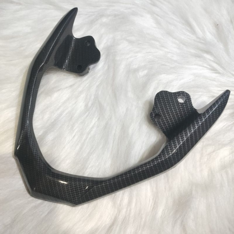 begel behel beat street carbon WTP carbon celup pegangan jok belakang beat