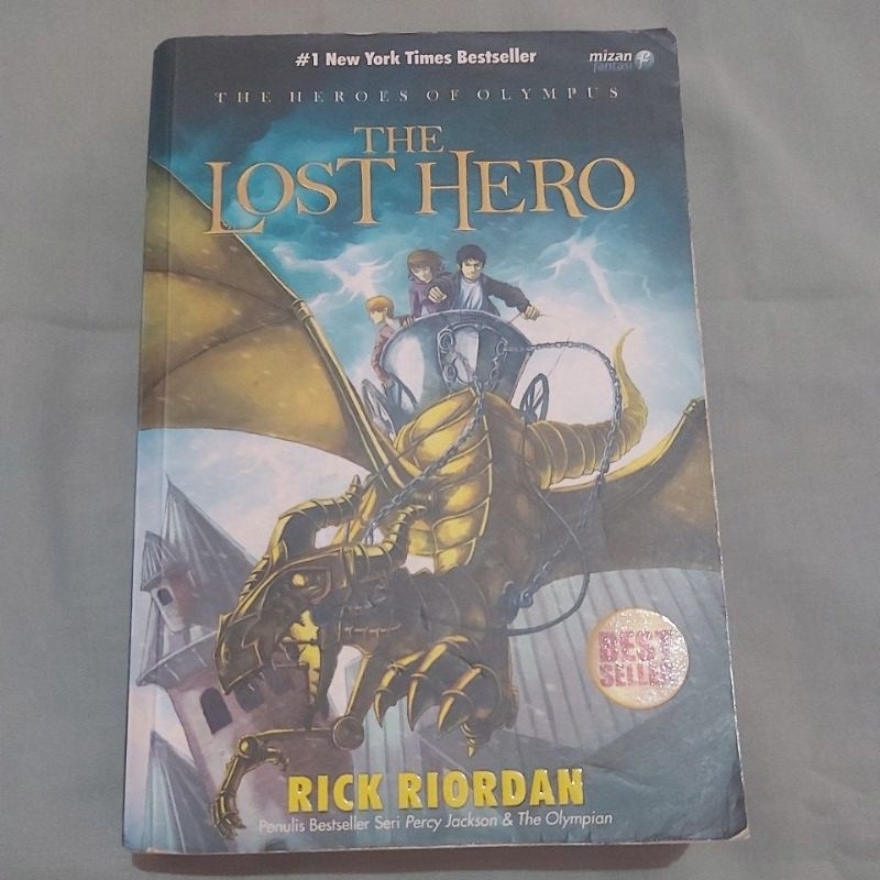(BUKU PRELOVED) The Heroes Of Olympus The Lost Hero by Rick Riordian