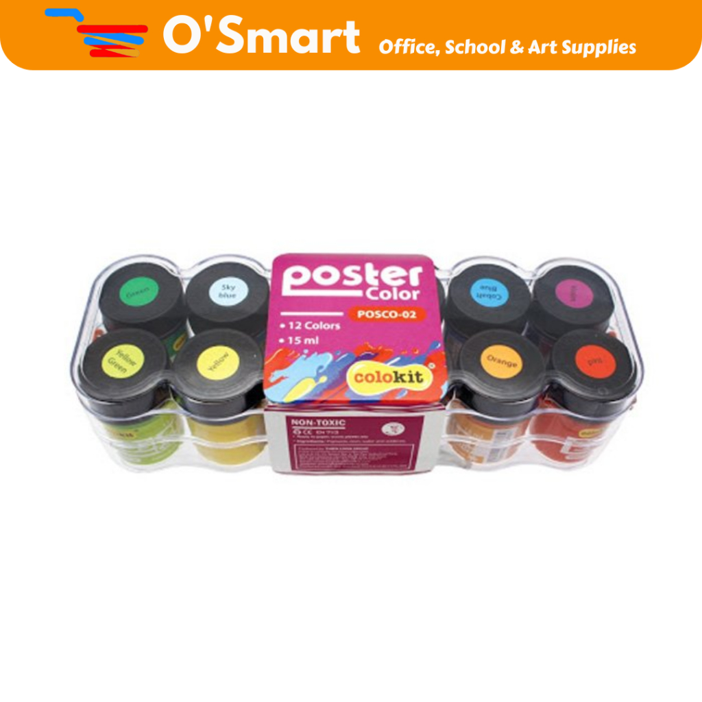 

Colokit cat poster 12 warna posco-02 15ml