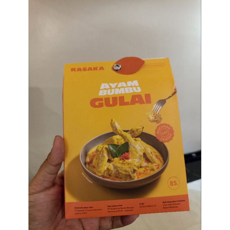 

Ayam bumbu gulai siap santap