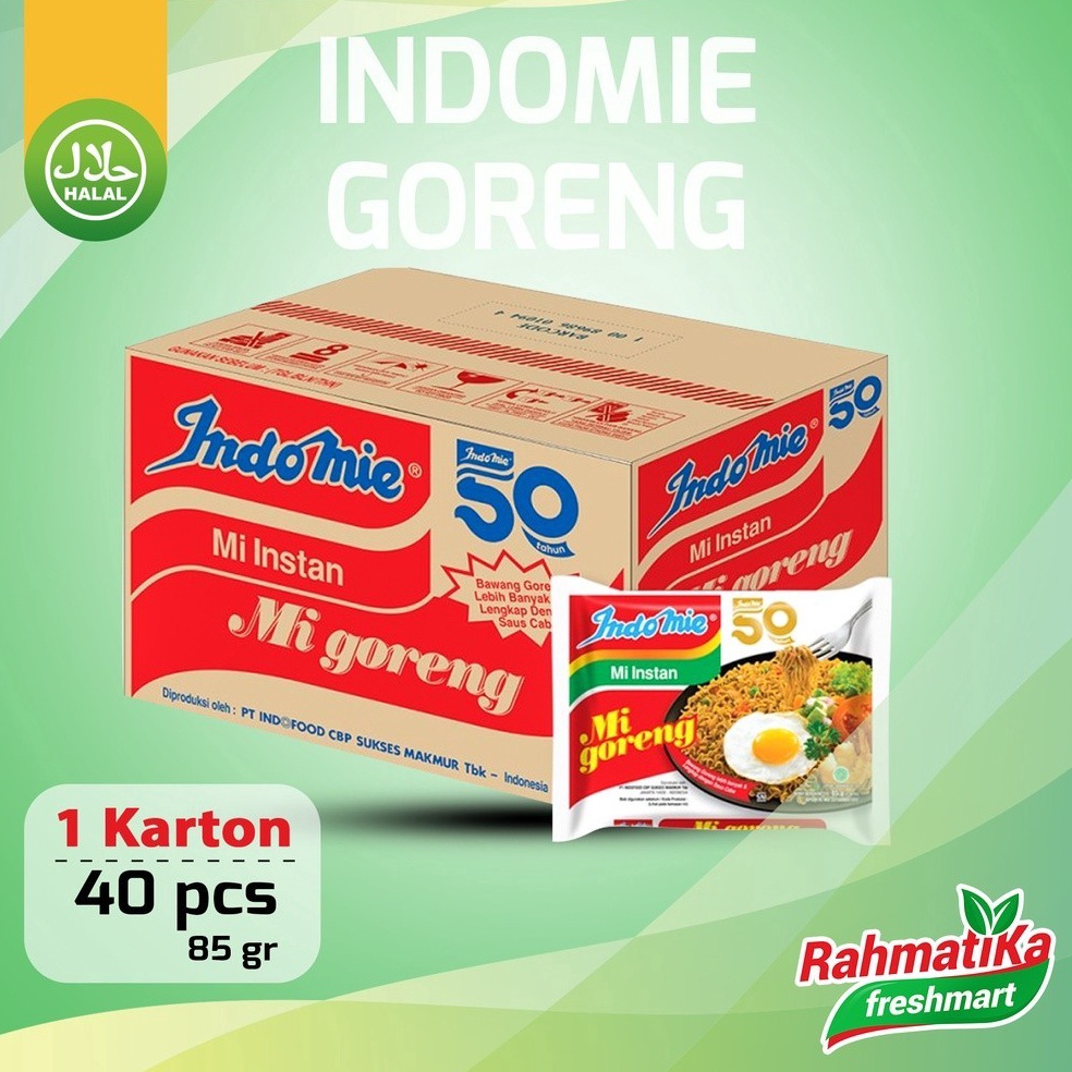 

XOU568 COD Indomie Goreng 1 DusKarton Isi 4 Pcs