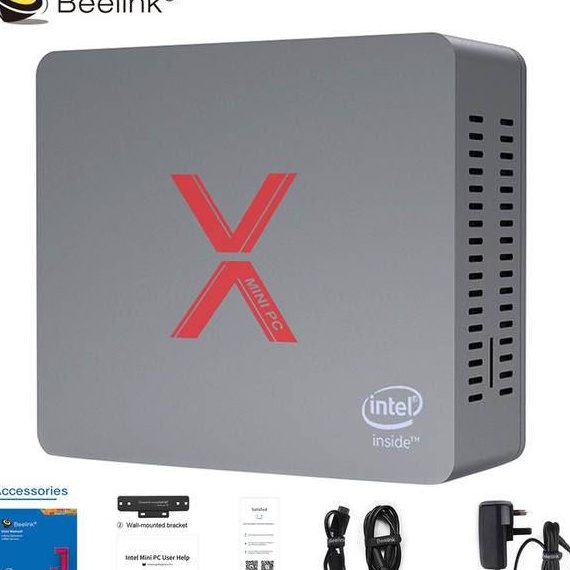 Pesta Diskon Heboh Beelink BT3 X Mini PC Intel Apollo Lake 4GB DDR4 64GB eMMC Support HDD Sata 25 SS