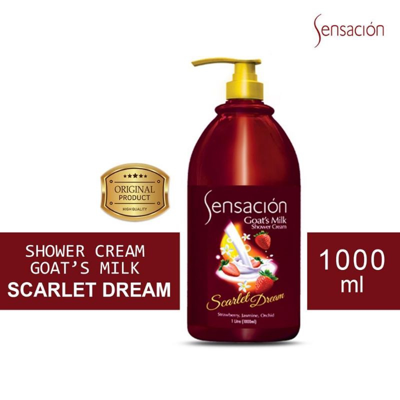 SENCACION GOAT'S MILK SHOWER CREAM