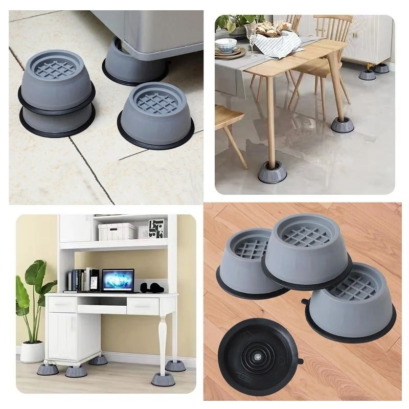 Karet Alas Kaki Mesin Cuci Alat Pelindung Kaki Furniture Karet Kaki Kulkas Kaki Lemari