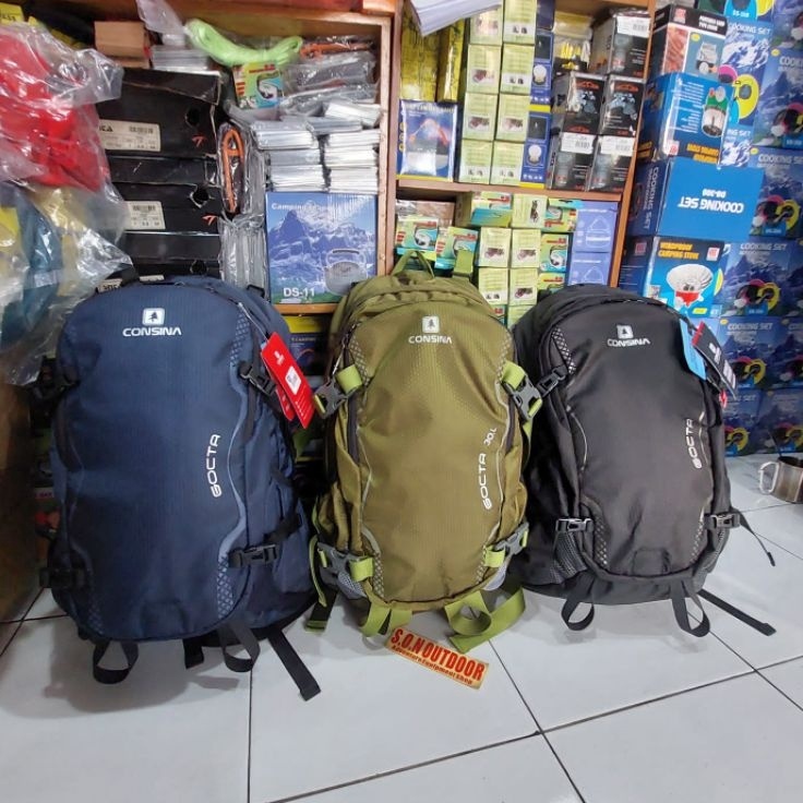 Official Shop consina gocta 3 l tas sekolah gunung laptop outdoor original