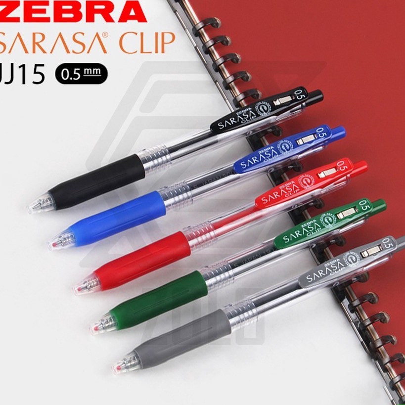 

STOK SIAP COD zolo ZEBRA Sarasa Clip 5 Gel Pen Sarasa JJ15
