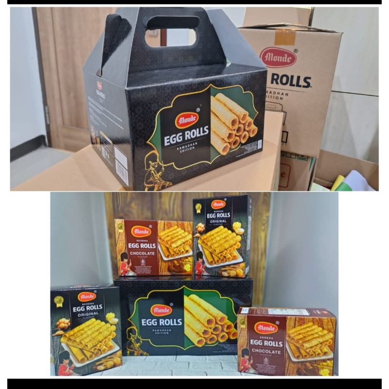 

Monde Egg Roll 1 Box isi 4 - Hampers Lebaran