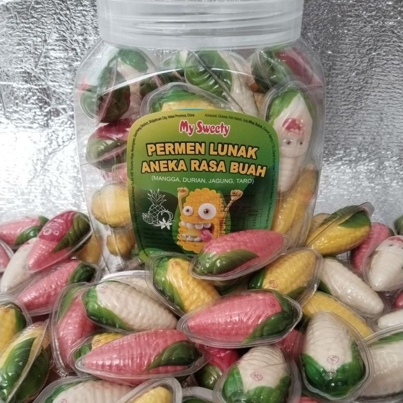 

Permen Lunak MY SWEETY Bentuk Jagung isi 50 pcs