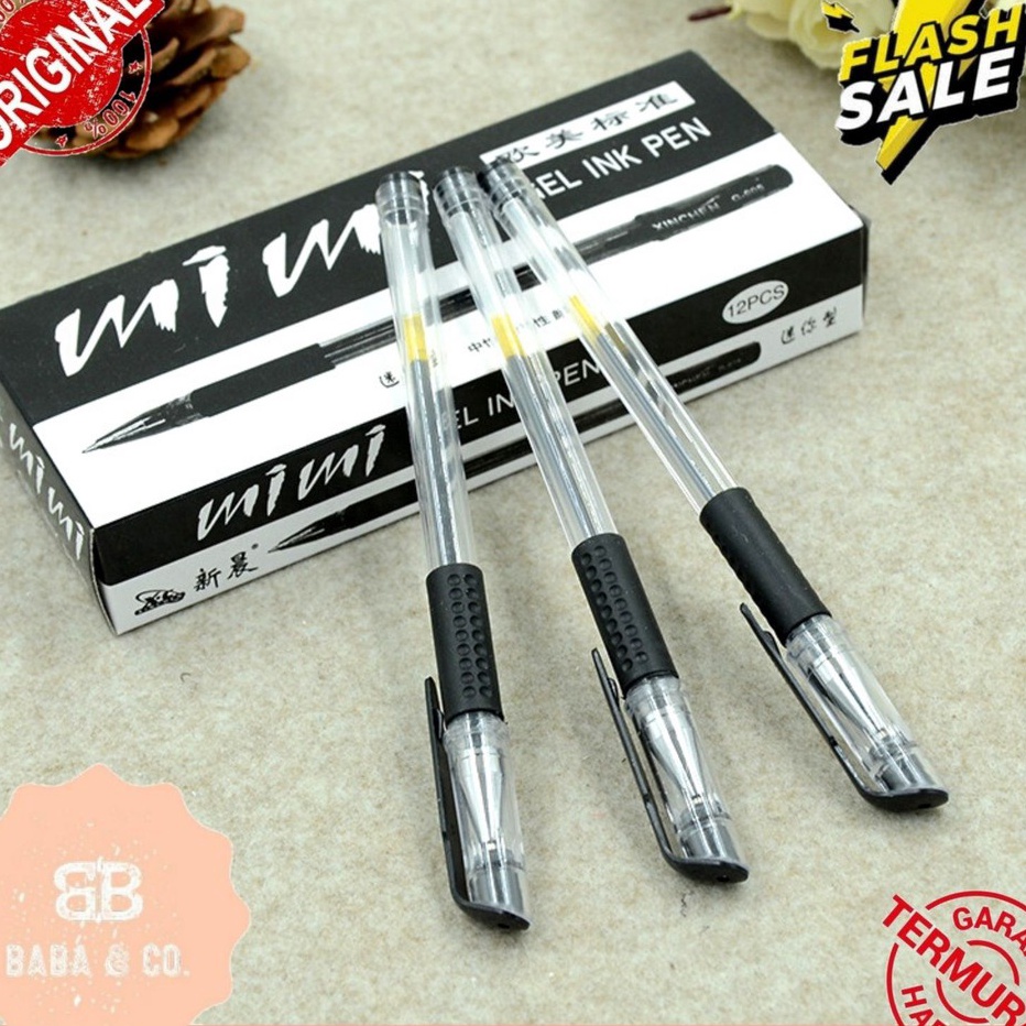 

Ready Stok PEN MURAH 1 BOX ISI 12 PCS PEN GEL MIMI PEN GEL PULPEN MURAH ALAT TULIS KANTOR SEKOLAH ATK MURAH