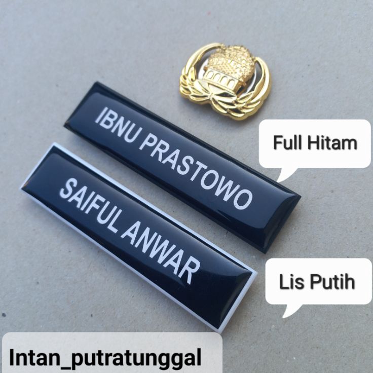 

COD Papan Nama PDH FiberResinCoating Bisa Pakai Logo