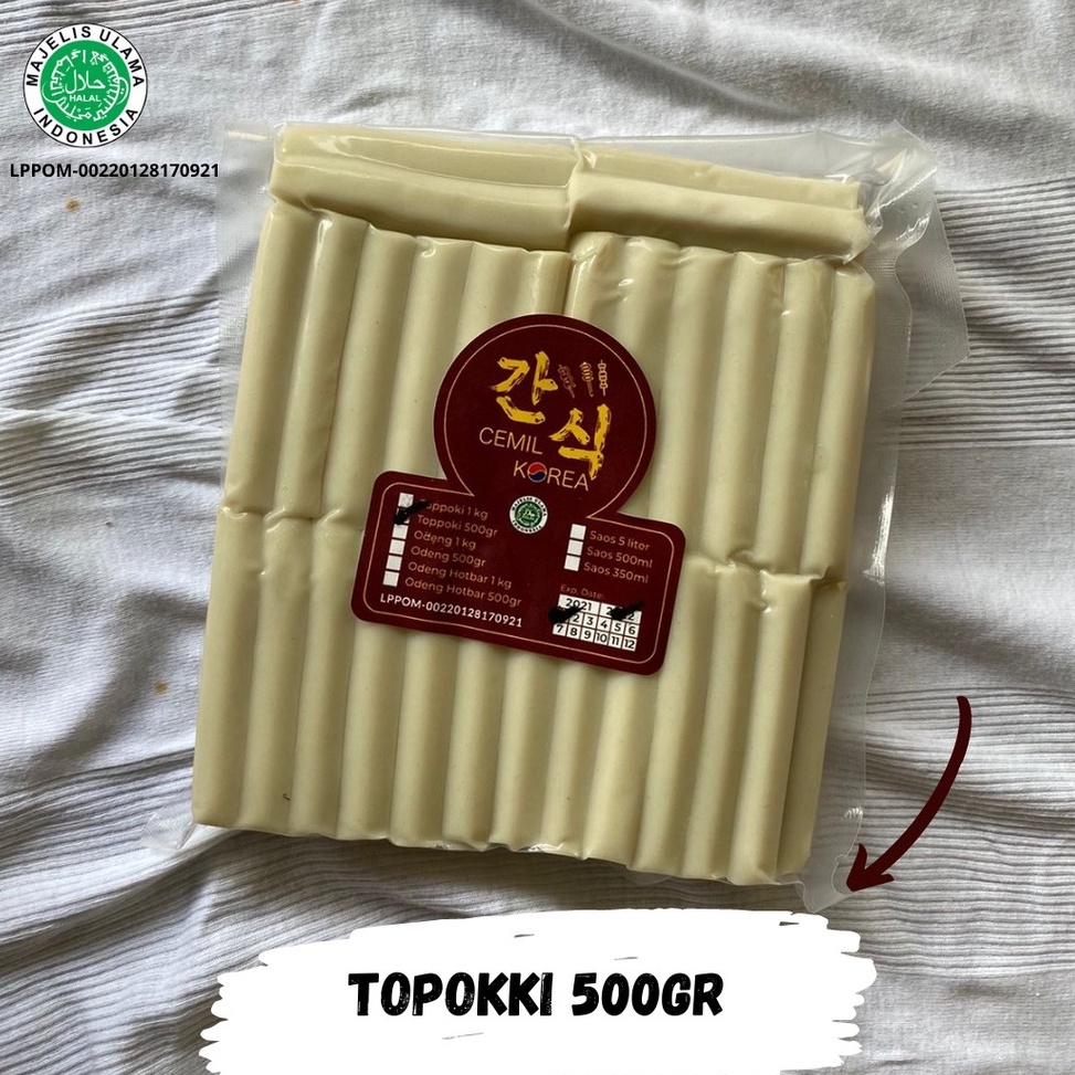 

VSU289 ORIGINAL Tteokbokki Topokki Topoki Toppoki ukuran 5gr