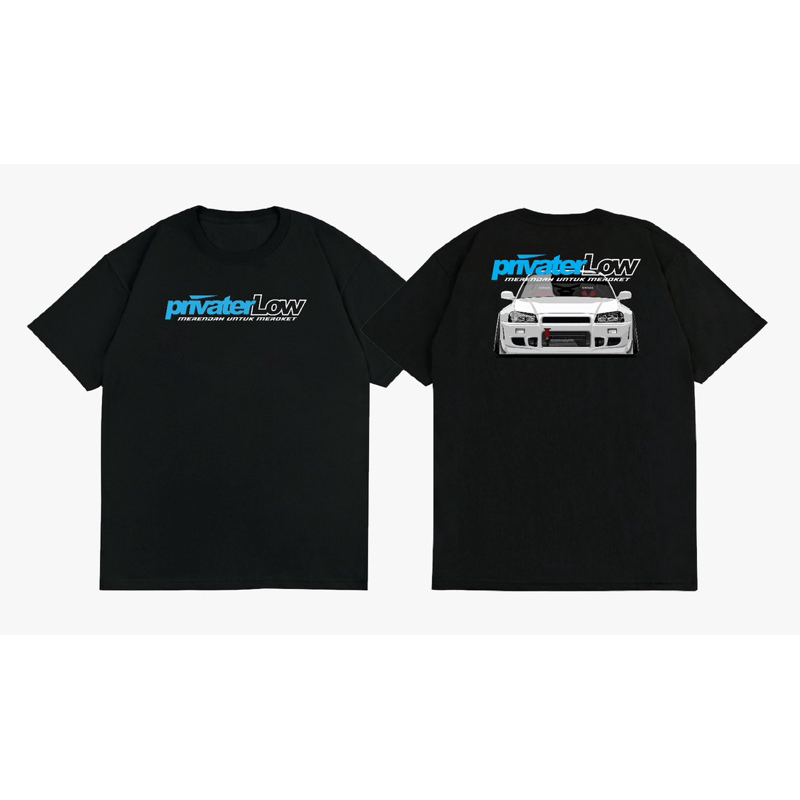 Kaos Tshirt Baju Privater Low Merendah Untuk Meroket