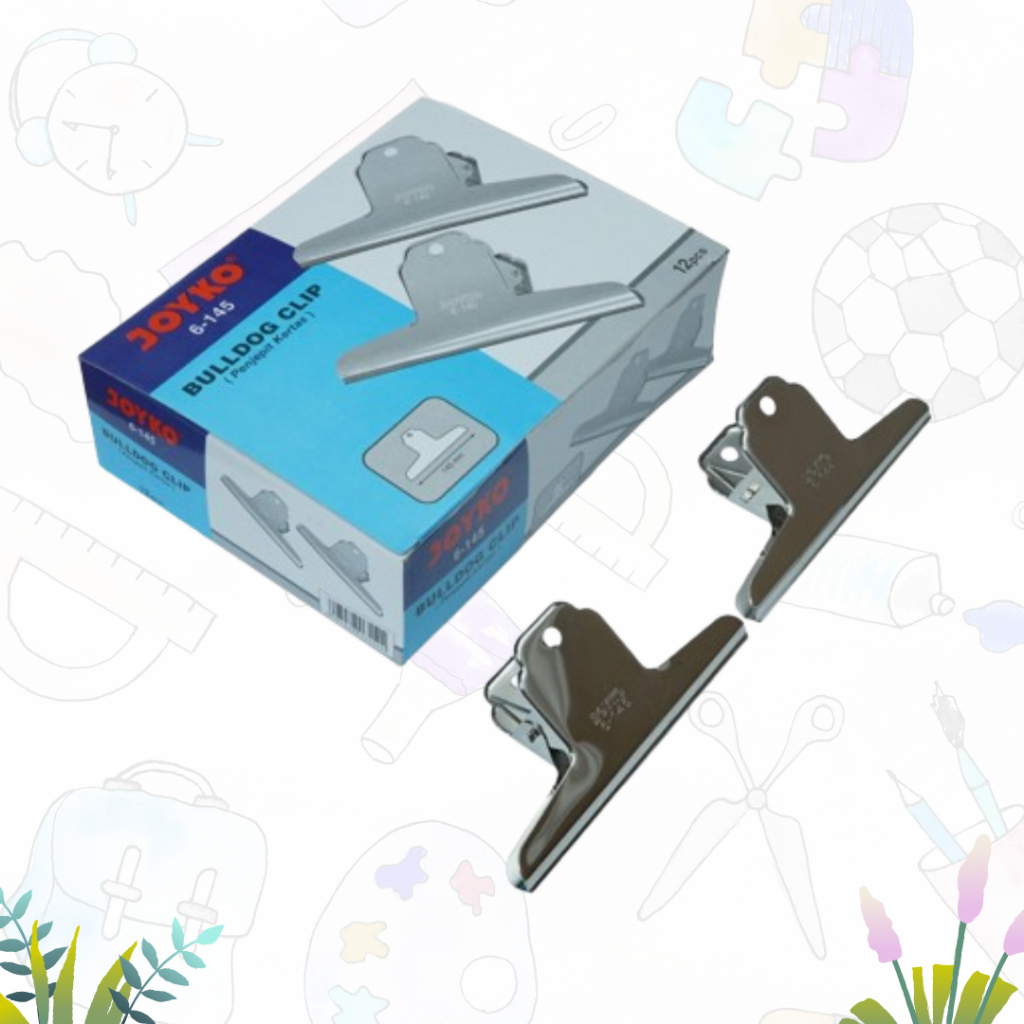 Bulldog Clip Joyko 6 145 Penjepit Kertas Besar