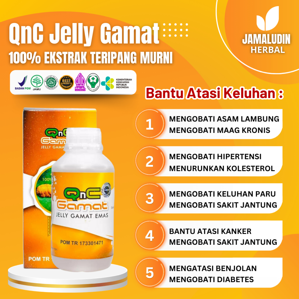 Obat Amandel Bengkak di Apotik - Radang Tenggorokan - Radang Amandel Anak Dan Dewasa - QnC Jelly Gam