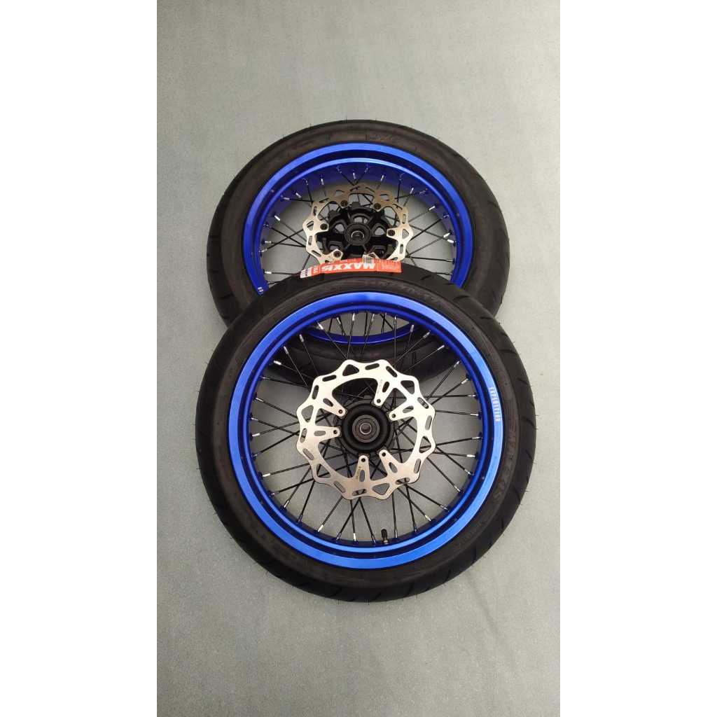 Banset Supermoto WR155 Full Expedition Bonus Cakram Ban WR Supermoto