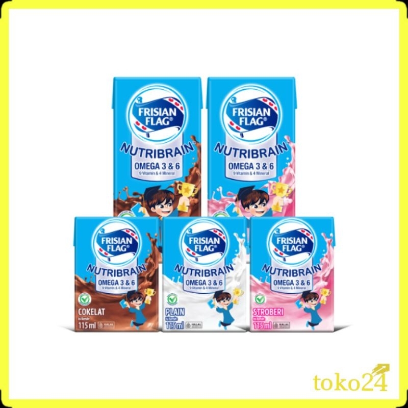 

Frisian Flag UHT Nutribrain 180 ml