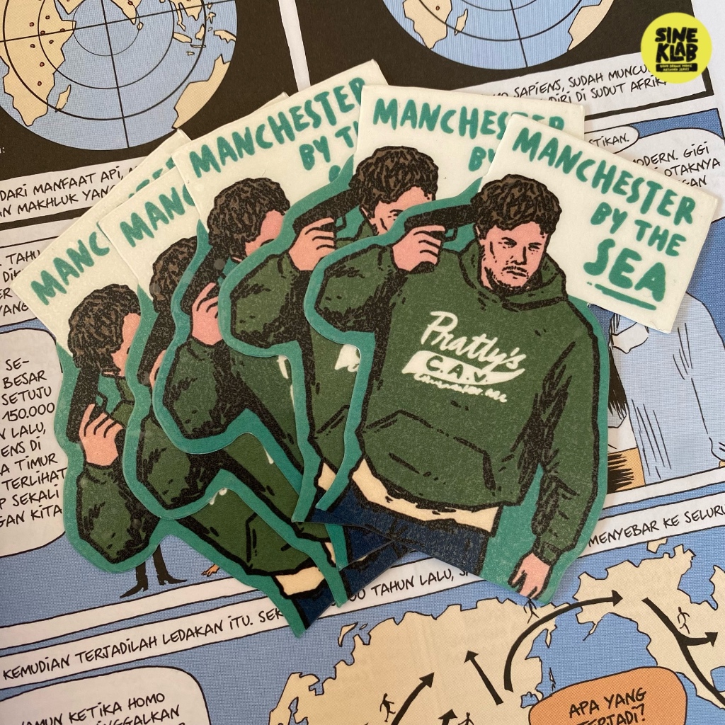 

sineklab - Sticker film MANCHESTER BY THE SEA - Edisi Sticker Film / Movie / Cinema / Series / Sticker Laptop