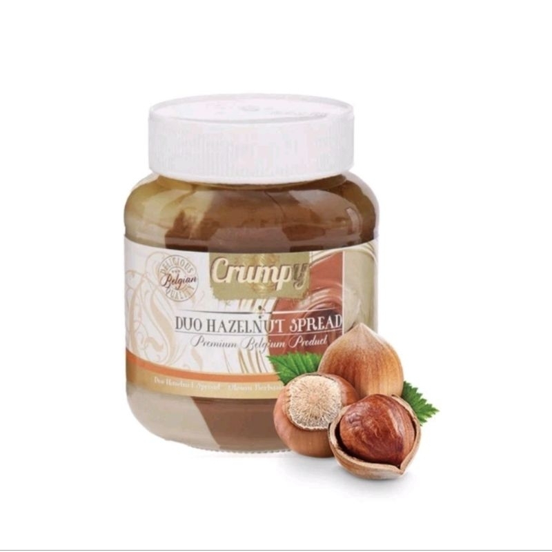

crumpy duo hazelnut / selai coklat kacang