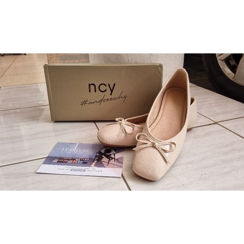 ncy preloved shoes kate flatshoes