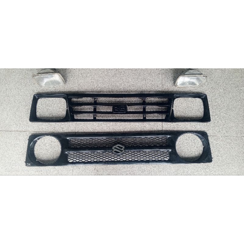 Grill Lampu Original Suzuki Katana