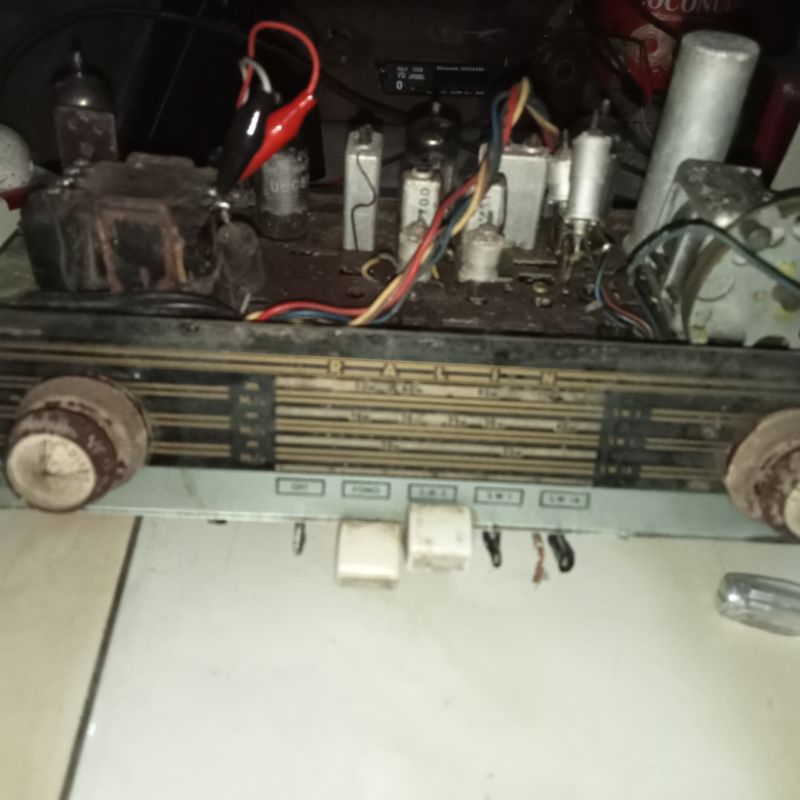 mesin radio tabung rallin