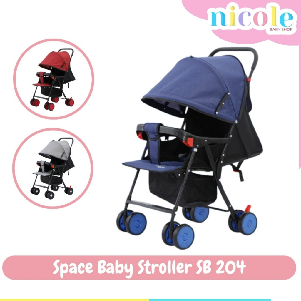 Space Baby Stroller SB 204 / SB 214 / SB 319Q Kereta Dorongan Bayi