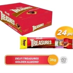 

Delfi treasure golden almond per boxs
