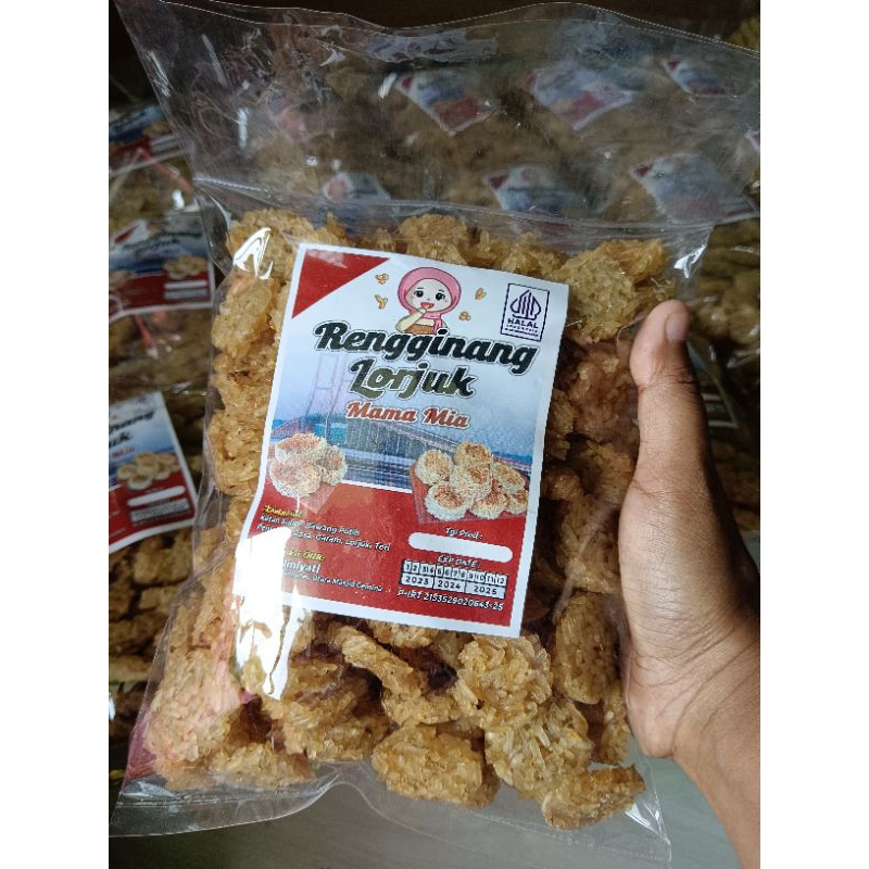 

Rengginang Lorjuk Sumenep, rengginang mini, rengginang koin
