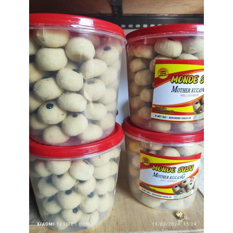 Monde susu kemasan kurleb 1kg