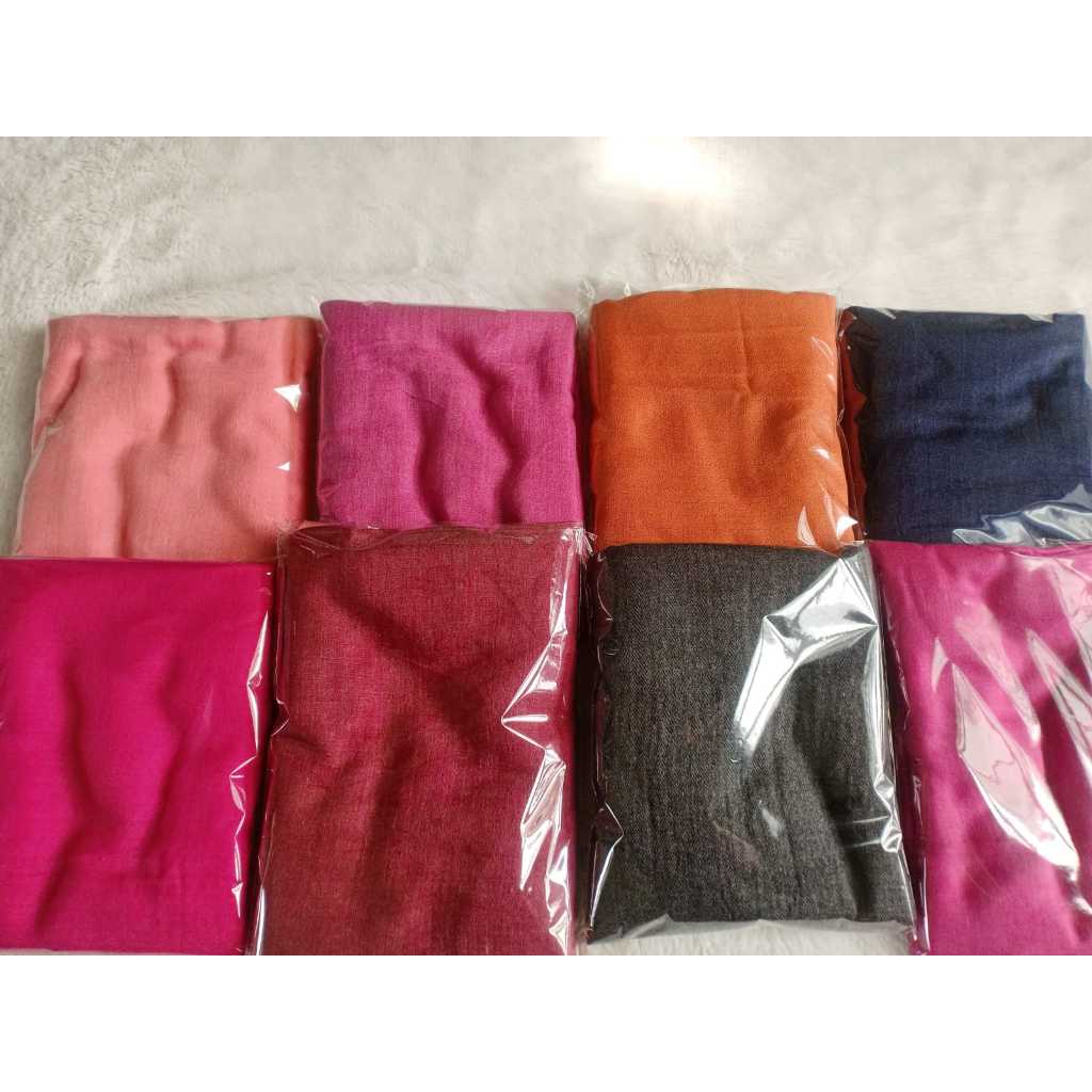 SALE  KERUDUNG PASHMINA/KERUDUNG HIJAB PERSEGI PANJANG POLOS MURMER /HIJAB PASHMINA PERSEGI PANJANG 