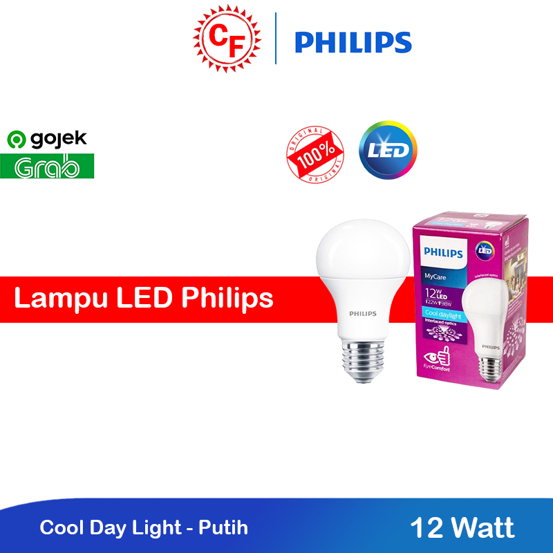 Lampu LED Bulb Philips 12 Watt
