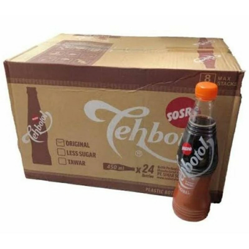 

Teh botol Sosro pet original 450ml isi 24 pc