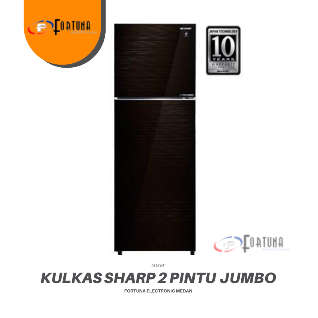 KULKAS SHARP 2 PINTU JUMBO SJ-426GIMK SJ456GIMK (MEDAN)