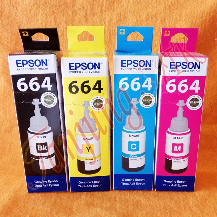 Tinta Epson 664 Original / Asli