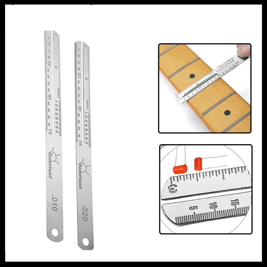 Penggaris Ruler Pelindung Protector Fretboard Fingerboard Gitar