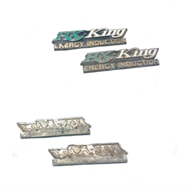 Yamaha Rx-King emblem box aki yamaha rx king logo box tutup accu tutup aki yamaha Rx-King original
