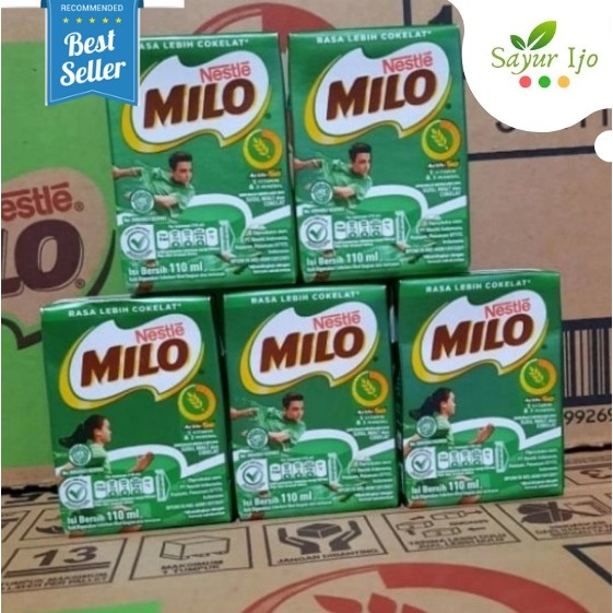 

MILO Susu UHT Cokelat 110 ML x 5 Kotak Chocolate Milk Susu Coklat Asli Minuman Instant