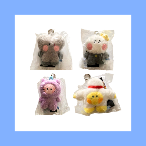 Treasure TRUZ x Line Friends Minini Plush Keyring Official Merch MD