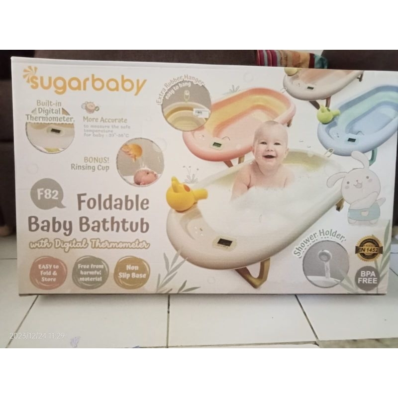foldable baby bathub sugar baby gendongan selimut tas asi dialogue playmate piano gym eks kado baru