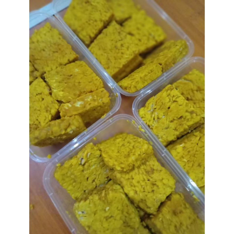

tempe ungkep bumbu kuning siap goreng isi 10pcs
