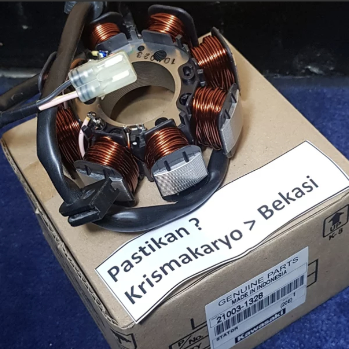 Spul Ninja R 150 RR Super Kips Ori Stator Pengapian Dc Kawasaki