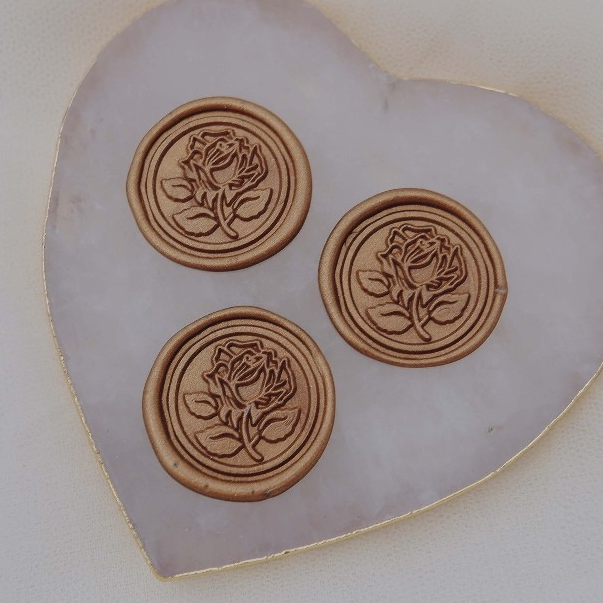 

Rose Wax Seal / Wax Seal Mawar / Lilin Wax Seal / lilin stempel / lilin undangan / wax seal undangan