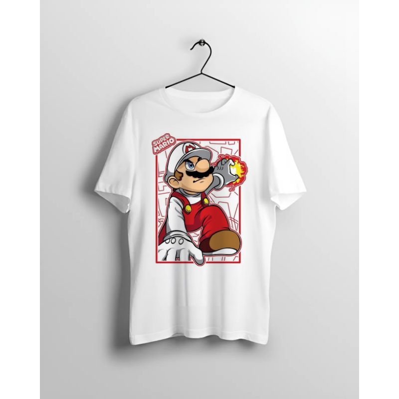 KAOS VINTAGE SUPER MARIO MARIO BROSS