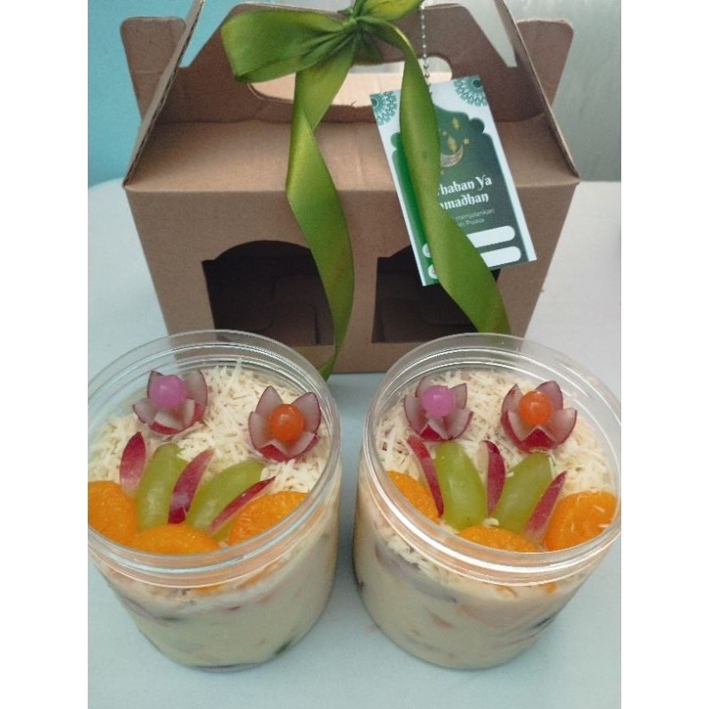 

Paket Hampers Salad Buah Toples 400ml