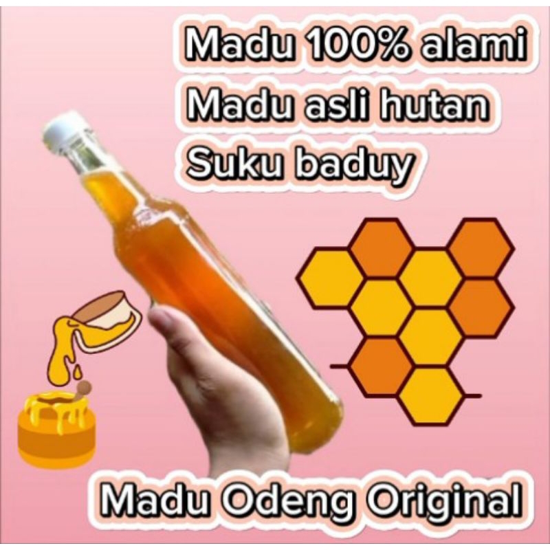 

MADU ODENG HUTAN LIARR MADU 100% MURNI
