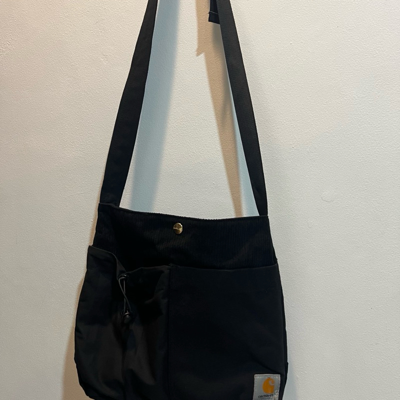 Tas Sling bag Carhartt medley shoulder bag black series - Hitam