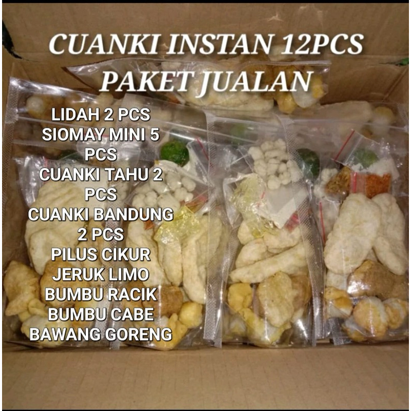 

CUANKI SEBLAK INSTAN MIE PAKET 12 PCS/LIBAN FOOD