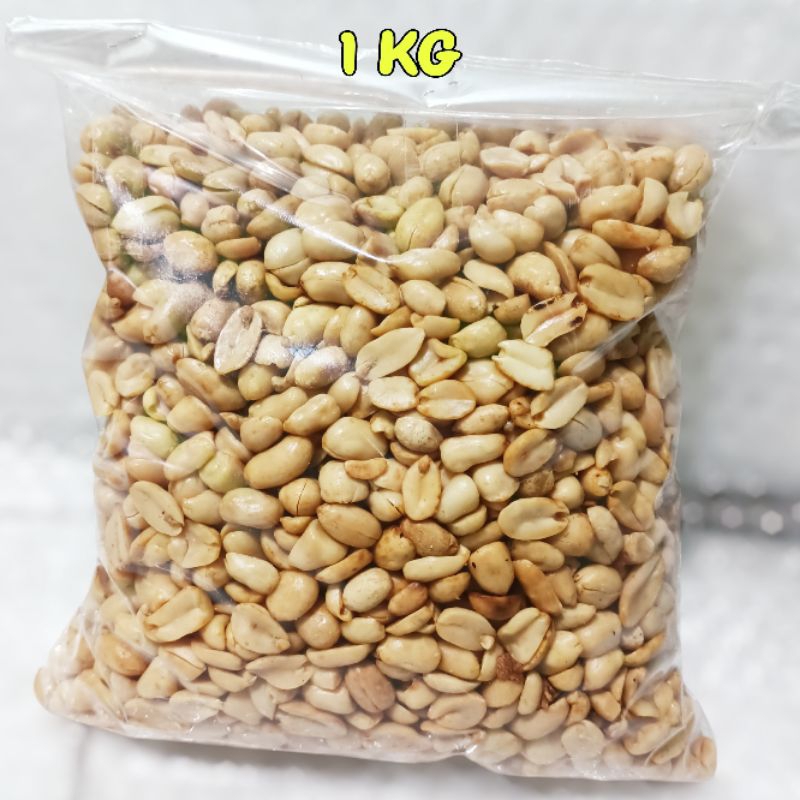 

KACANG BAWANG GORENG 1KG ENAK & RENYAH, Rasa Asin Gurih Bawang Putih!!