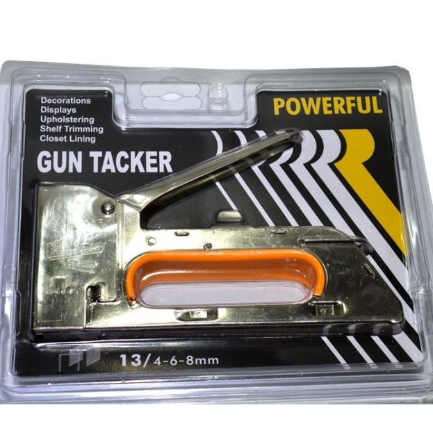 

Free Ongkir Guntacker Gun Tacker Staple Staples Stapler Tembak Kertas Kayu Jok Motor 13468mm
